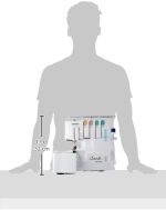 1034D Serger, Heavy-Duty Metal Frame Overlock Machine, 1,300 Stitches Per Minute, Removeable Trim Trap, 3 Included Accessory Feet - Image 11